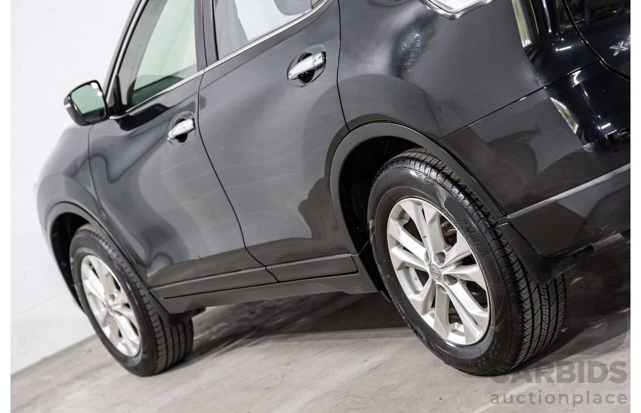 3/2015 Nissan X-Trail ST (4x4) T32 4d Wagon Diamond Black 2.5L