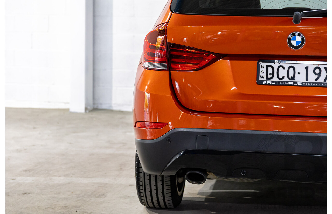 6/2013 BMW X1 Sdrive 18d (RWD) E84 MY13 4d Wagon Valencia Orange Metallic Turbo Diesel 2.0L