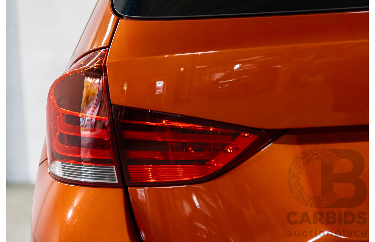6/2013 BMW X1 Sdrive 18d (RWD) E84 MY13 4d Wagon Valencia Orange Metallic Turbo Diesel 2.0L