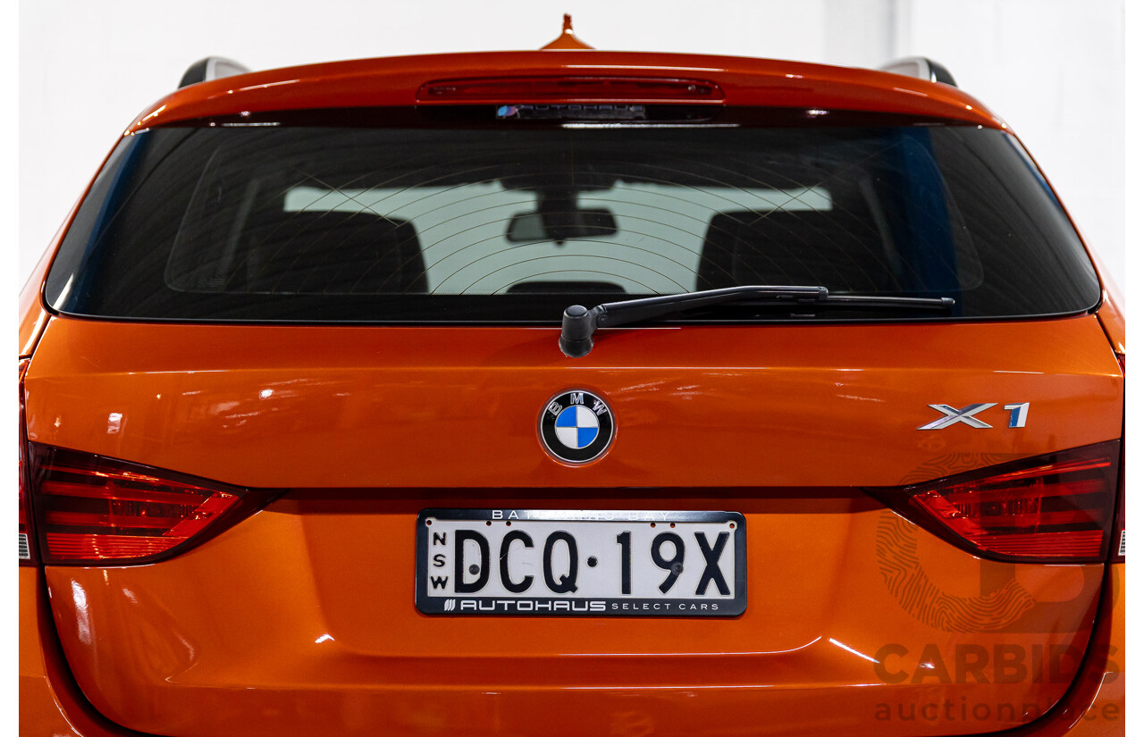 6/2013 BMW X1 Sdrive 18d (RWD) E84 MY13 4d Wagon Valencia Orange Metallic Turbo Diesel 2.0L