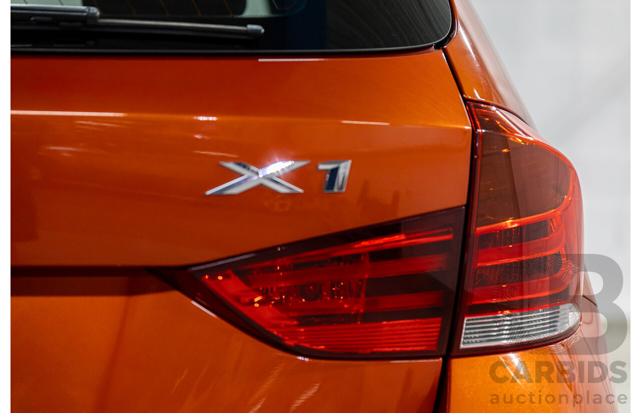 6/2013 BMW X1 Sdrive 18d (RWD) E84 MY13 4d Wagon Valencia Orange Metallic Turbo Diesel 2.0L