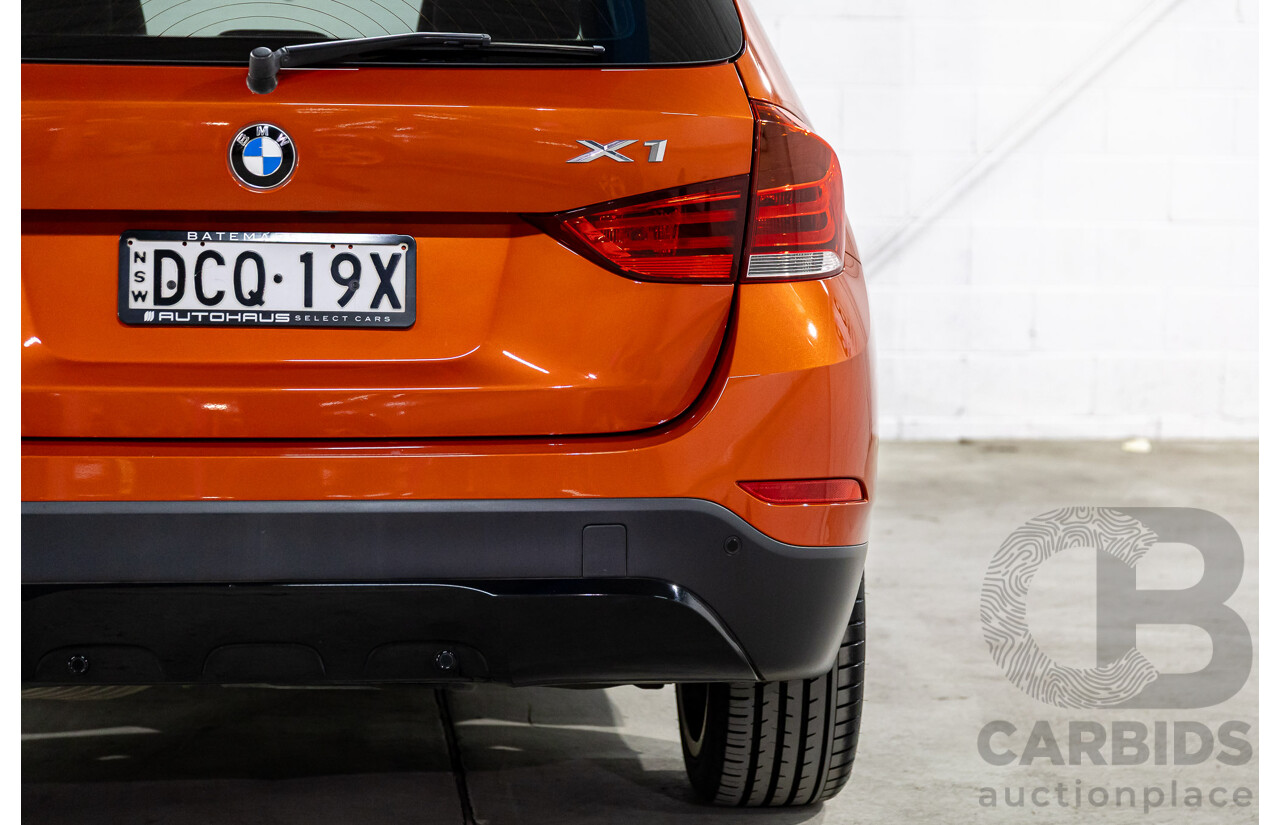 6/2013 BMW X1 Sdrive 18d (RWD) E84 MY13 4d Wagon Valencia Orange Metallic Turbo Diesel 2.0L