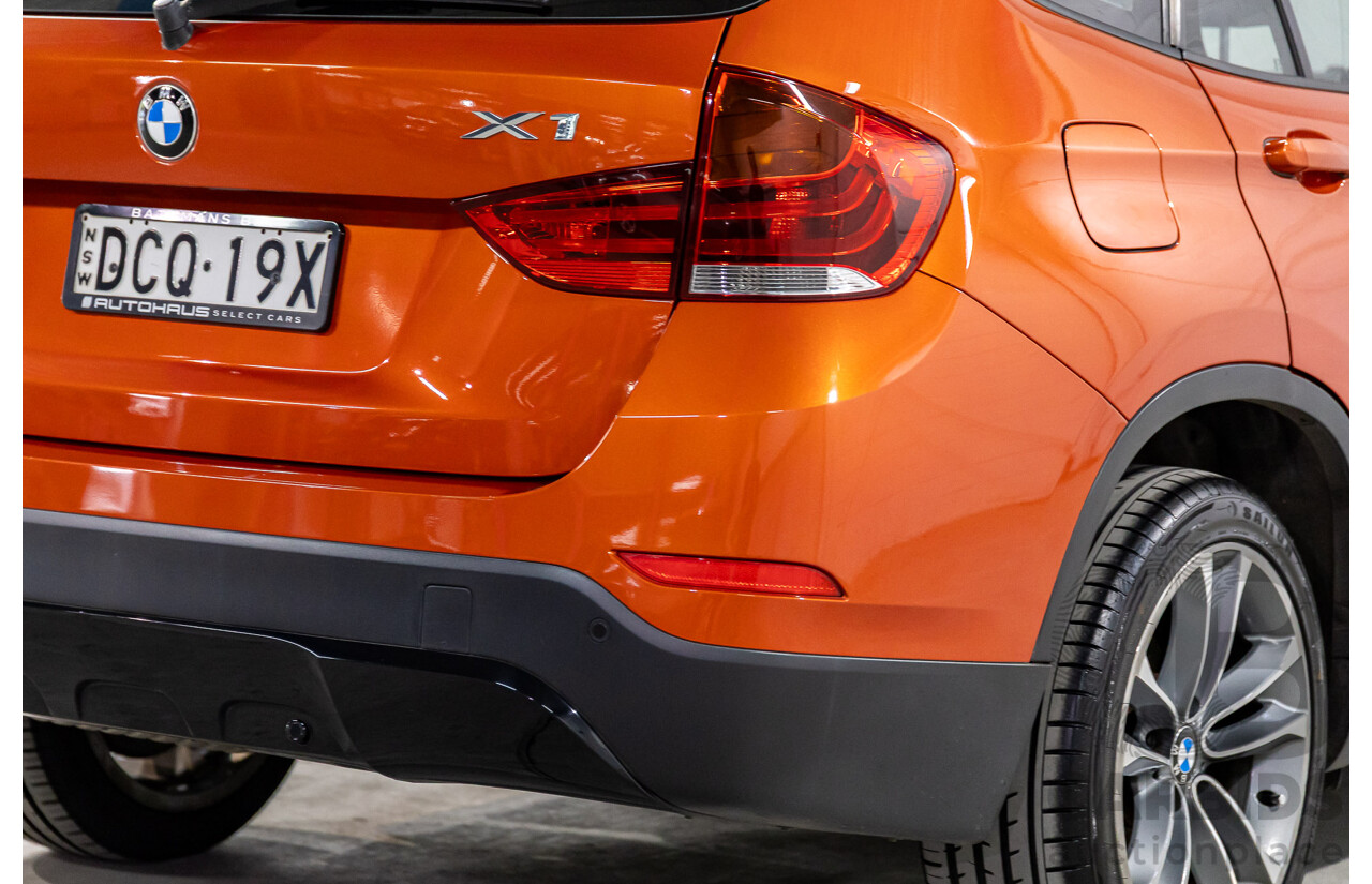 6/2013 BMW X1 Sdrive 18d (RWD) E84 MY13 4d Wagon Valencia Orange Metallic Turbo Diesel 2.0L