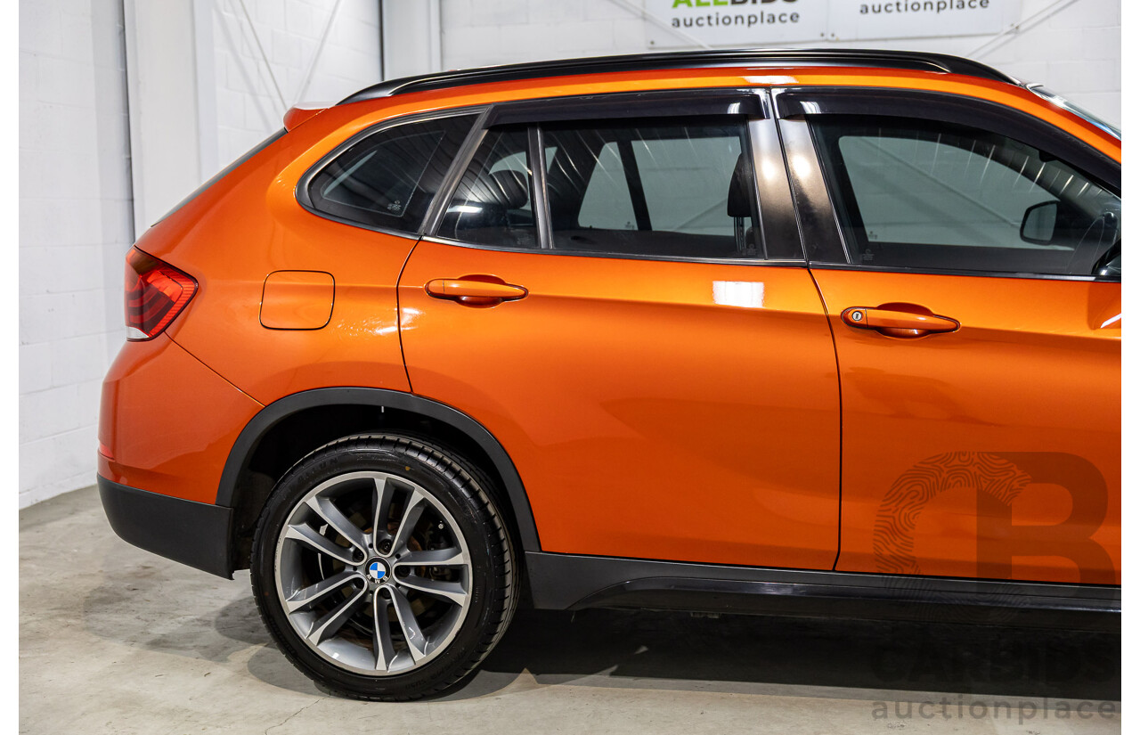 6/2013 BMW X1 Sdrive 18d (RWD) E84 MY13 4d Wagon Valencia Orange Metallic Turbo Diesel 2.0L