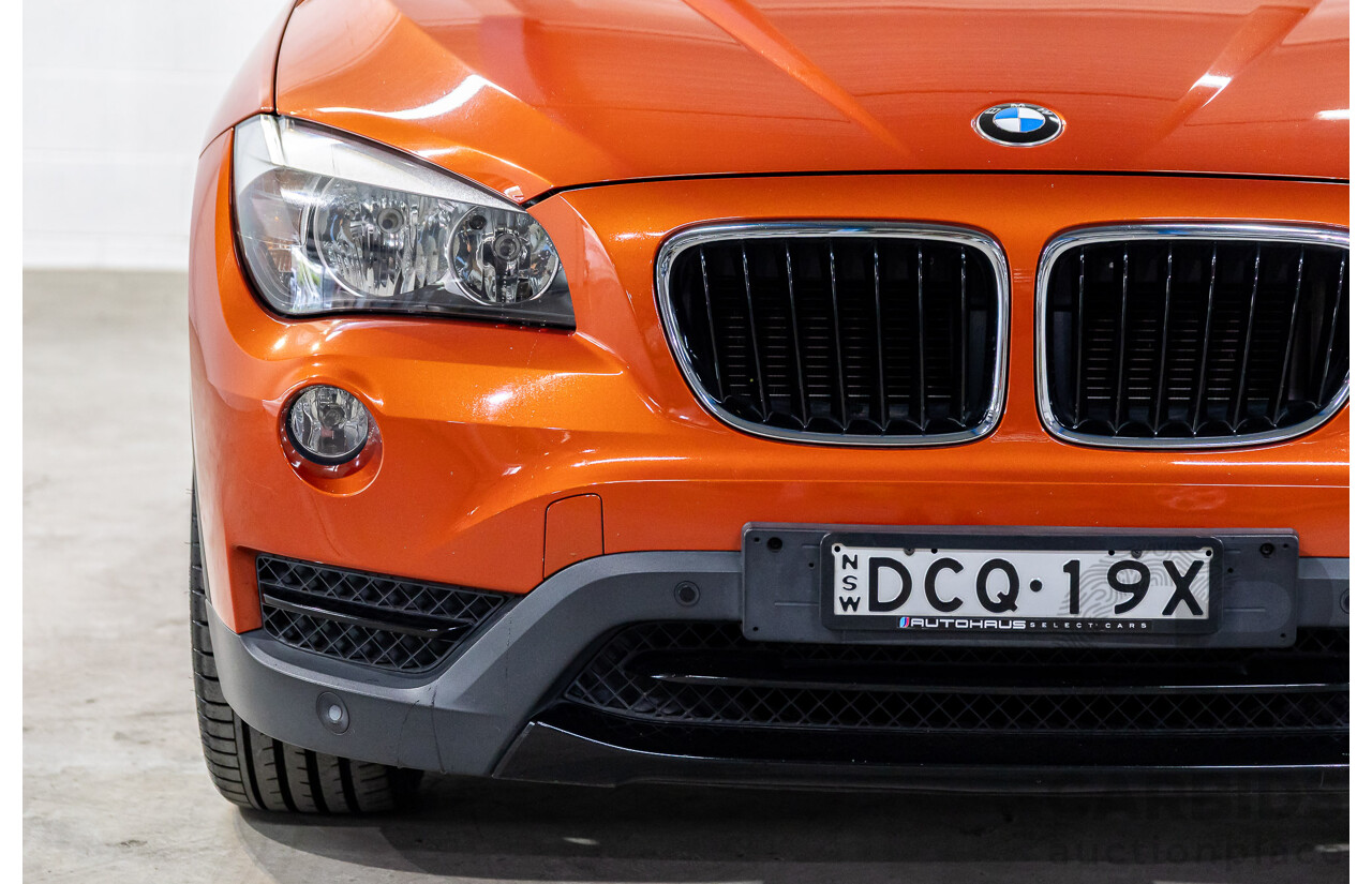 6/2013 BMW X1 Sdrive 18d (RWD) E84 MY13 4d Wagon Valencia Orange Metallic Turbo Diesel 2.0L