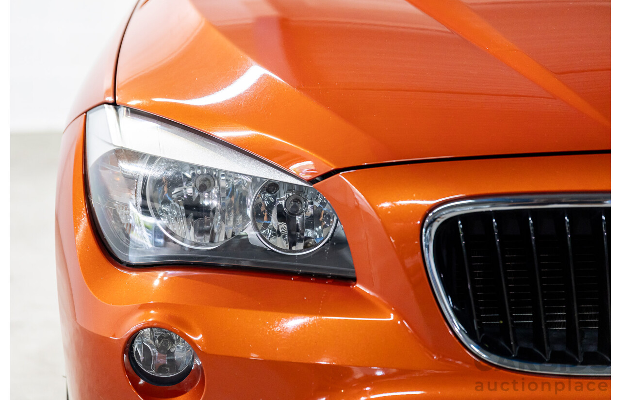 6/2013 BMW X1 Sdrive 18d (RWD) E84 MY13 4d Wagon Valencia Orange Metallic Turbo Diesel 2.0L