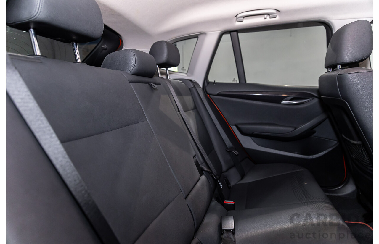 6/2013 BMW X1 Sdrive 18d (RWD) E84 MY13 4d Wagon Valencia Orange Metallic Turbo Diesel 2.0L