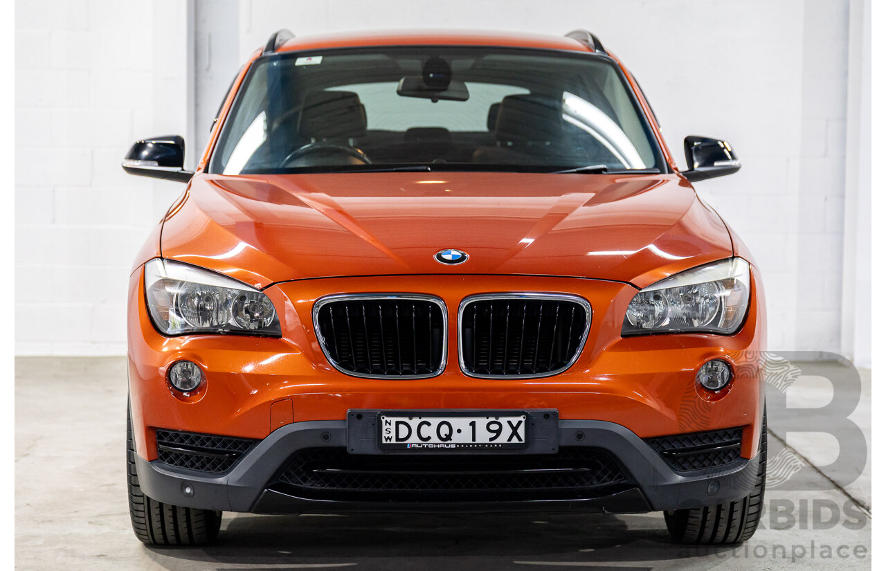 6/2013 BMW X1 Sdrive 18d (RWD) E84 MY13 4d Wagon Valencia Orange Metallic Turbo Diesel 2.0L