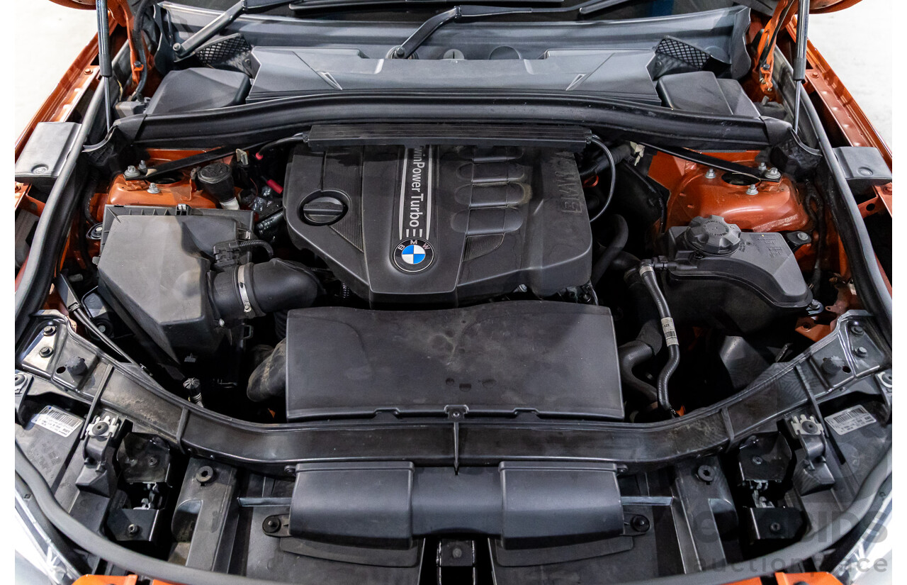 6/2013 BMW X1 Sdrive 18d (RWD) E84 MY13 4d Wagon Valencia Orange Metallic Turbo Diesel 2.0L