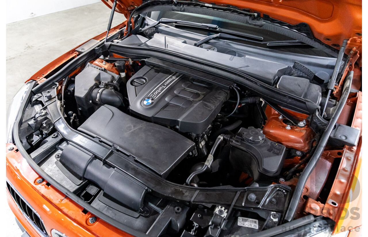 6/2013 BMW X1 Sdrive 18d (RWD) E84 MY13 4d Wagon Valencia Orange Metallic Turbo Diesel 2.0L