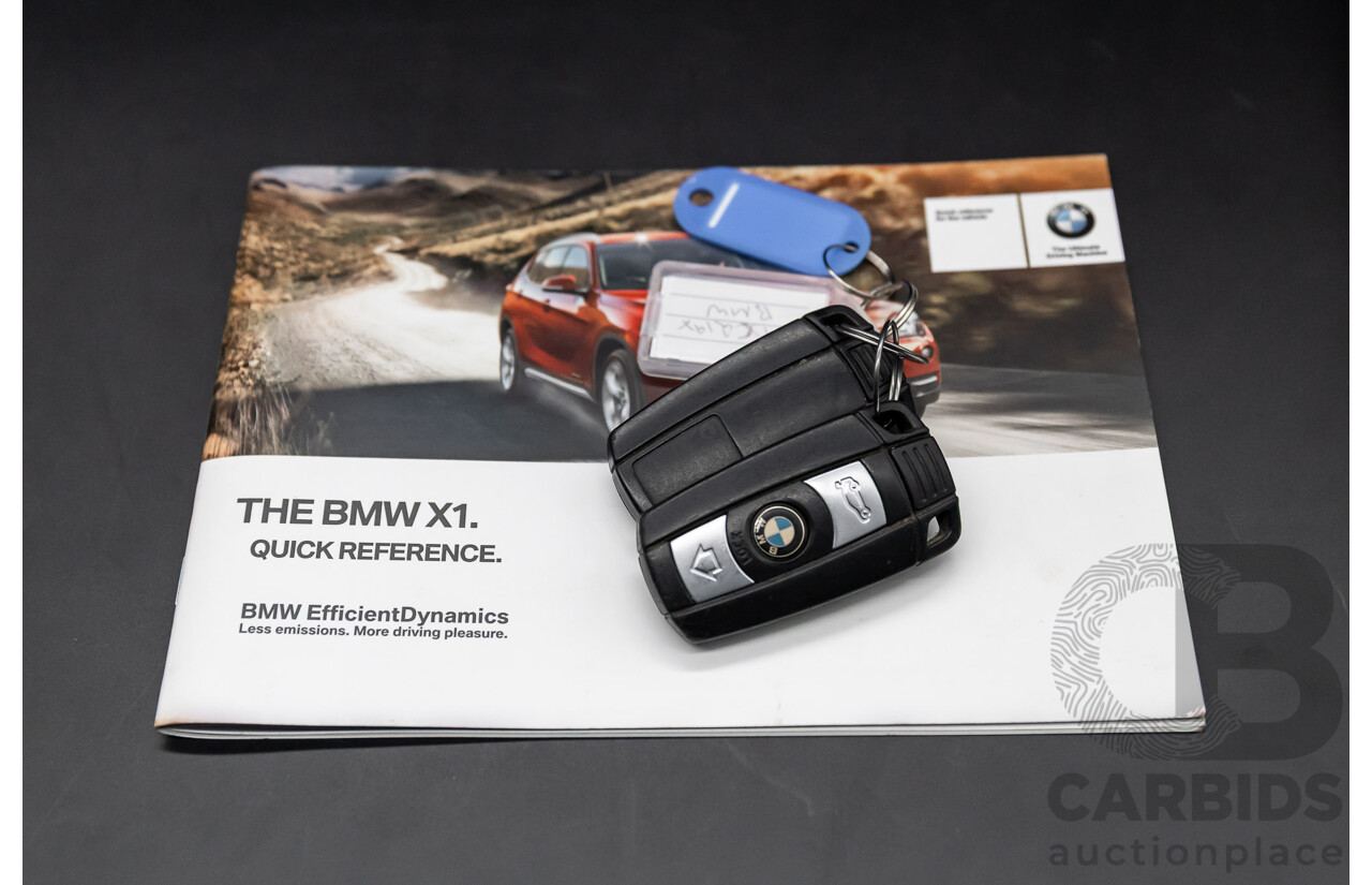 6/2013 BMW X1 Sdrive 18d (RWD) E84 MY13 4d Wagon Valencia Orange Metallic Turbo Diesel 2.0L