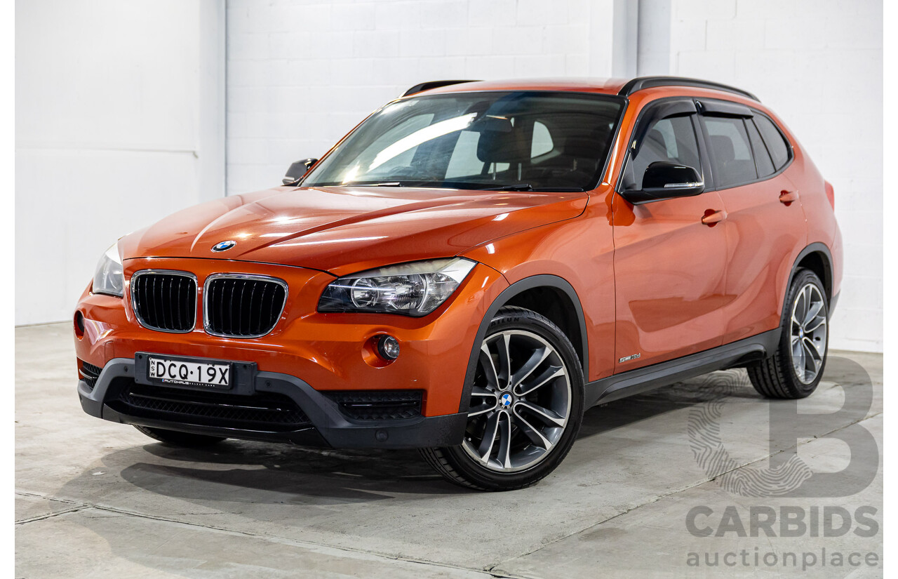 6/2013 BMW X1 Sdrive 18d (RWD) E84 MY13 4d Wagon Valencia Orange Metallic Turbo Diesel 2.0L