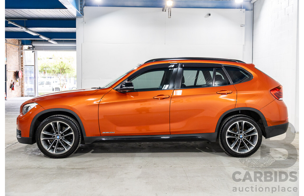 6/2013 BMW X1 Sdrive 18d (RWD) E84 MY13 4d Wagon Valencia Orange Metallic Turbo Diesel 2.0L
