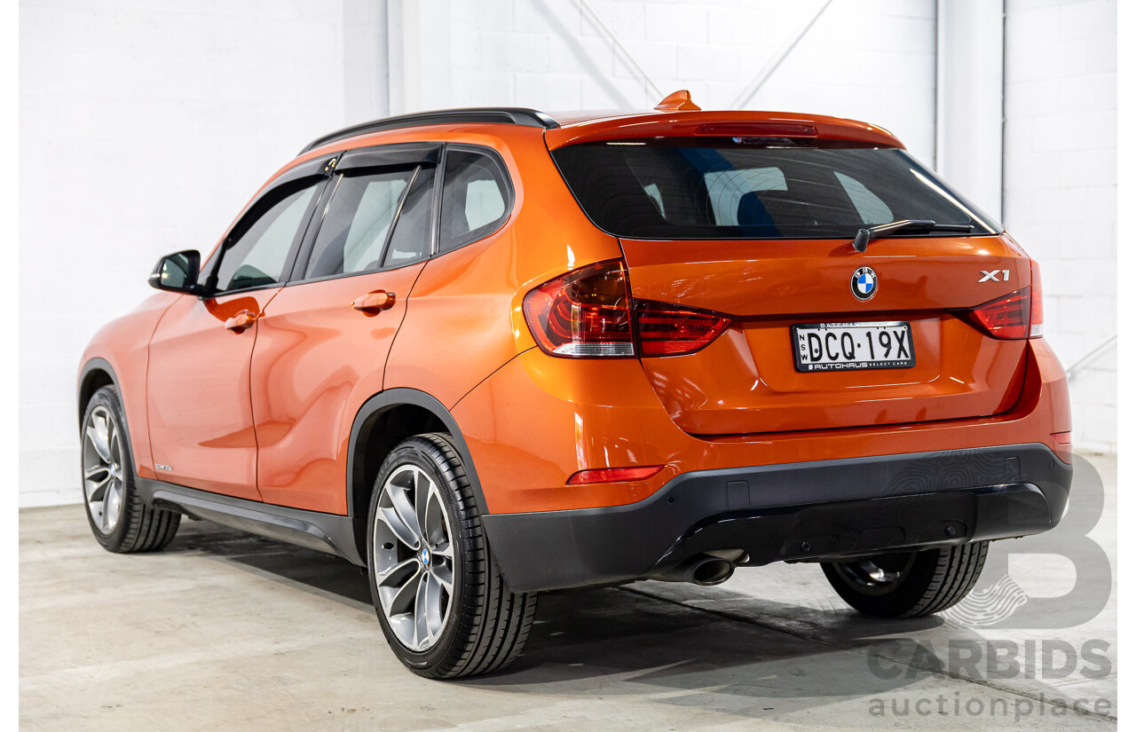 6/2013 BMW X1 Sdrive 18d (RWD) E84 MY13 4d Wagon Valencia Orange Metallic Turbo Diesel 2.0L