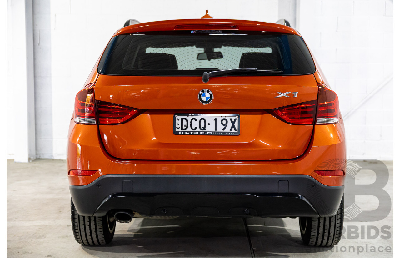 6/2013 BMW X1 Sdrive 18d (RWD) E84 MY13 4d Wagon Valencia Orange Metallic Turbo Diesel 2.0L
