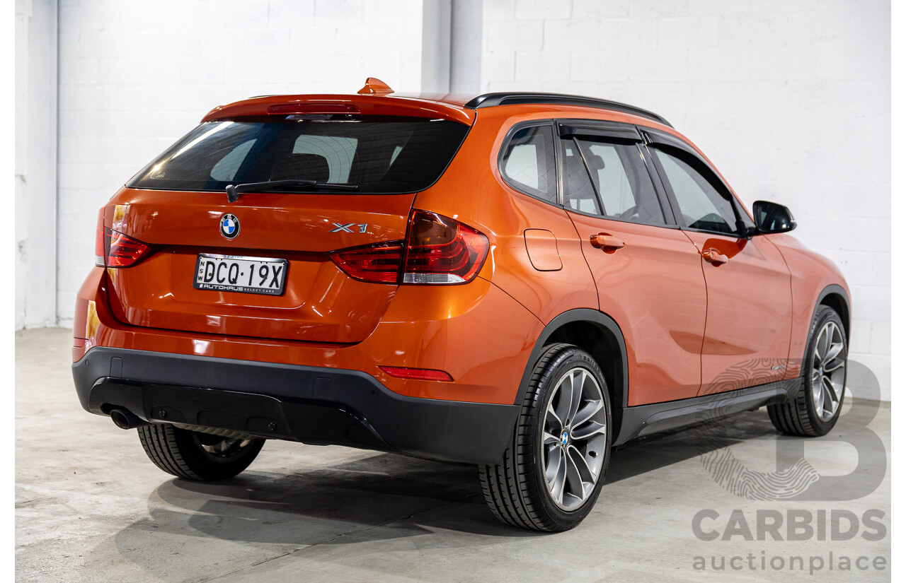 6/2013 BMW X1 Sdrive 18d (RWD) E84 MY13 4d Wagon Valencia Orange Metallic Turbo Diesel 2.0L