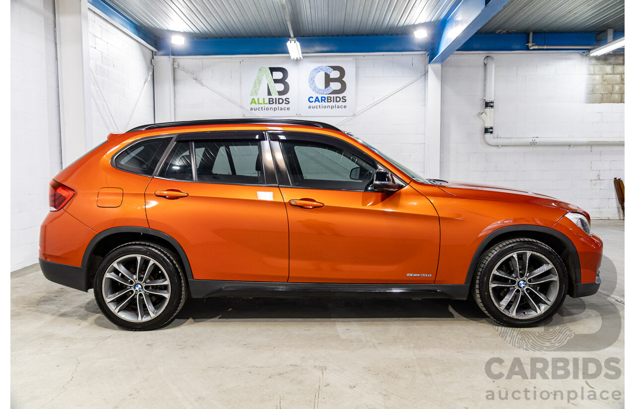 6/2013 BMW X1 Sdrive 18d (RWD) E84 MY13 4d Wagon Valencia Orange Metallic Turbo Diesel 2.0L