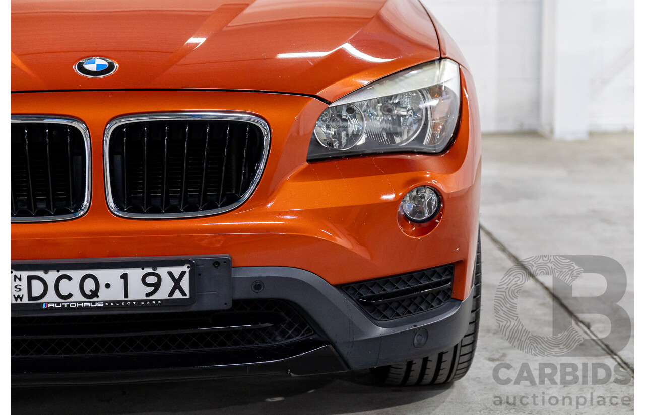6/2013 BMW X1 Sdrive 18d (RWD) E84 MY13 4d Wagon Valencia Orange Metallic Turbo Diesel 2.0L