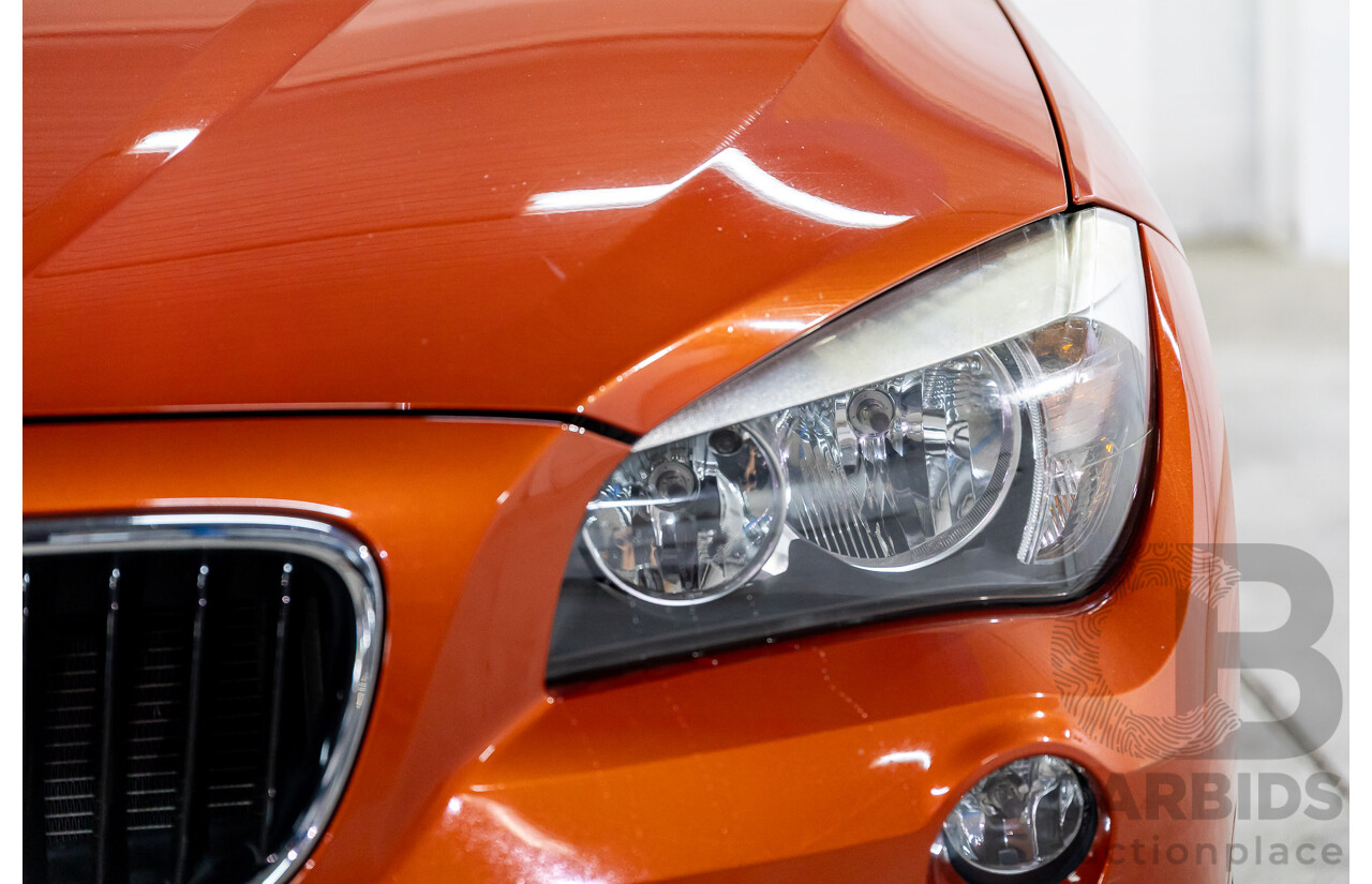 6/2013 BMW X1 Sdrive 18d (RWD) E84 MY13 4d Wagon Valencia Orange Metallic Turbo Diesel 2.0L