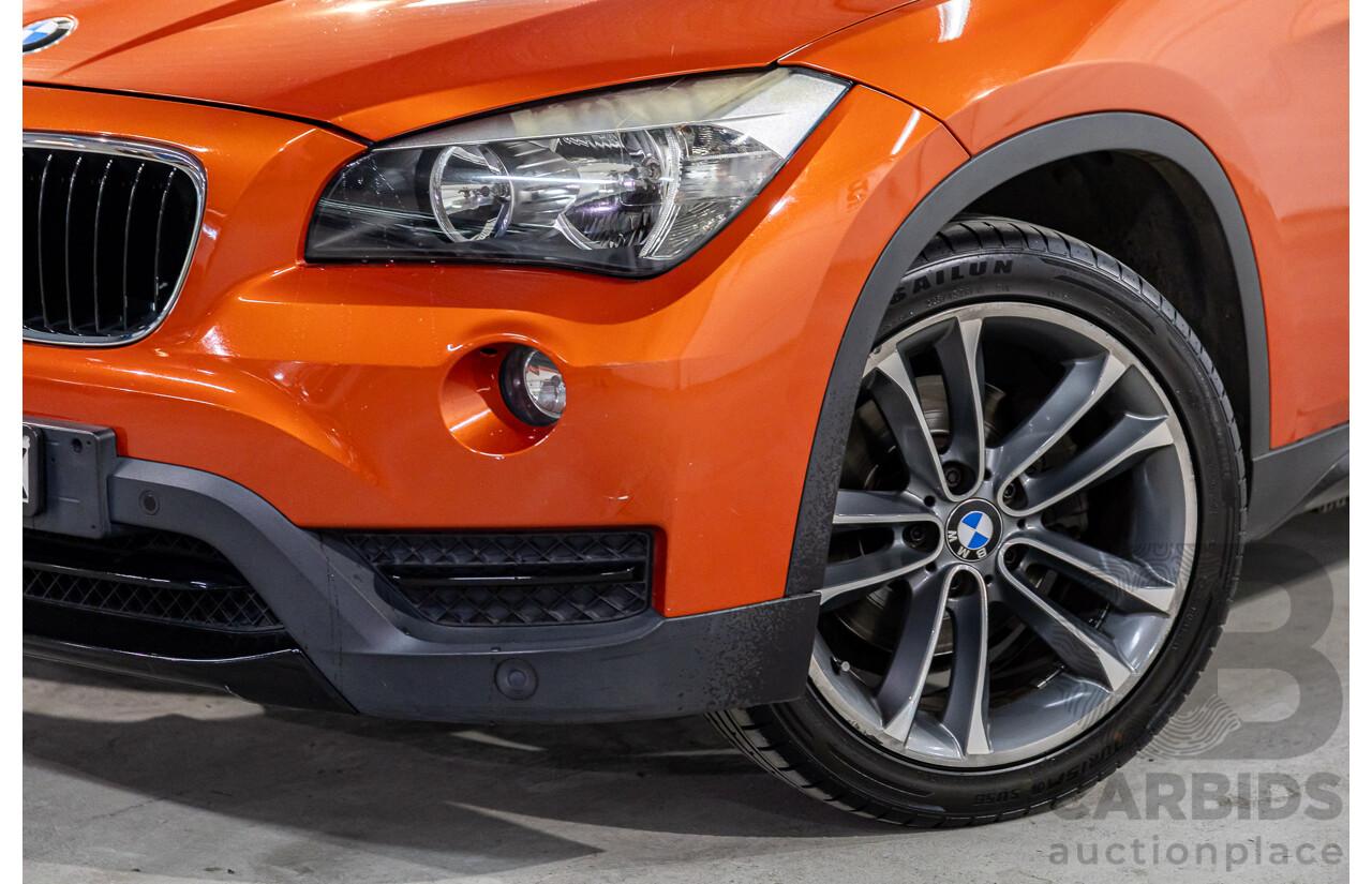 6/2013 BMW X1 Sdrive 18d (RWD) E84 MY13 4d Wagon Valencia Orange Metallic Turbo Diesel 2.0L