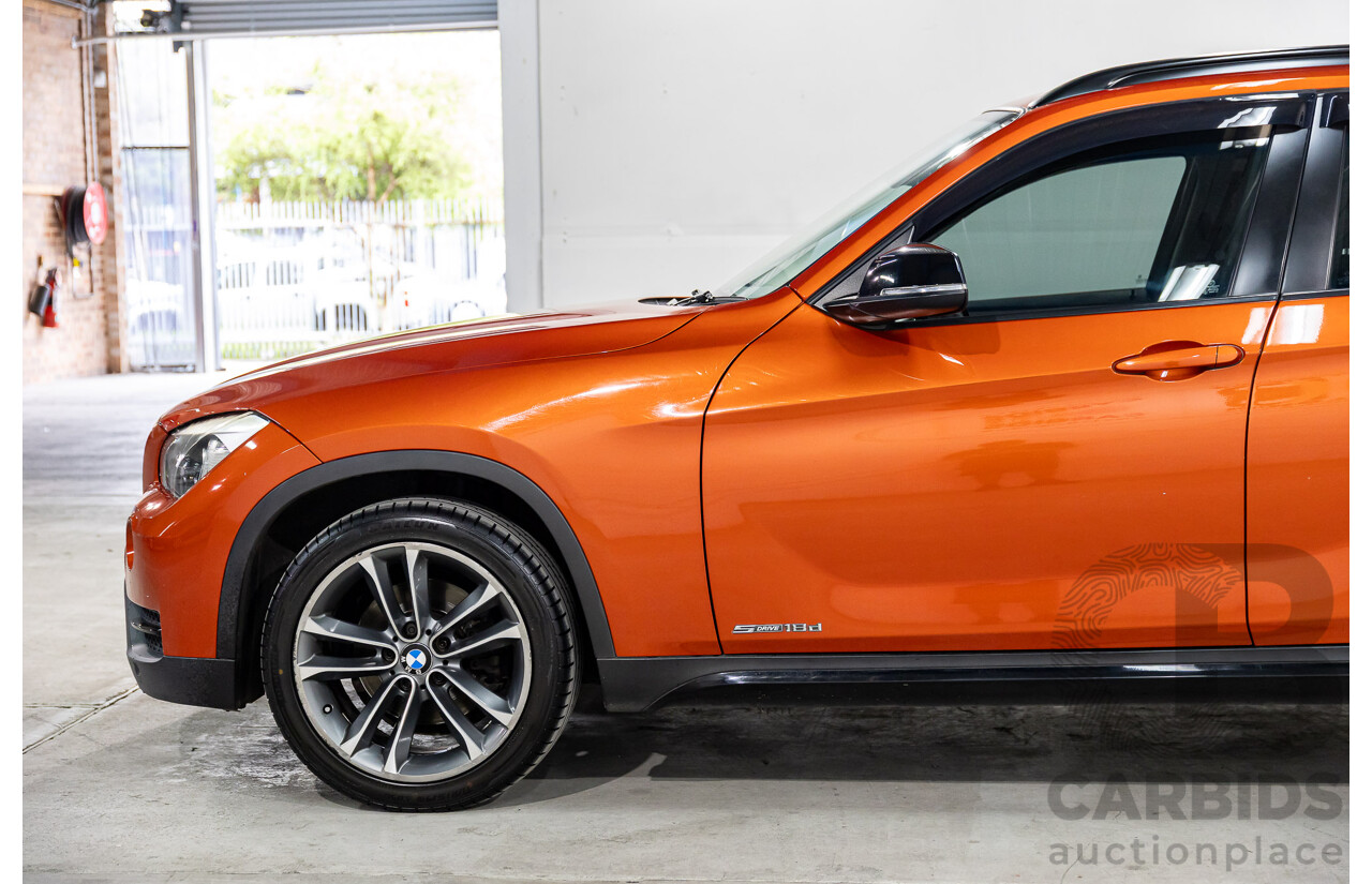 6/2013 BMW X1 Sdrive 18d (RWD) E84 MY13 4d Wagon Valencia Orange Metallic Turbo Diesel 2.0L