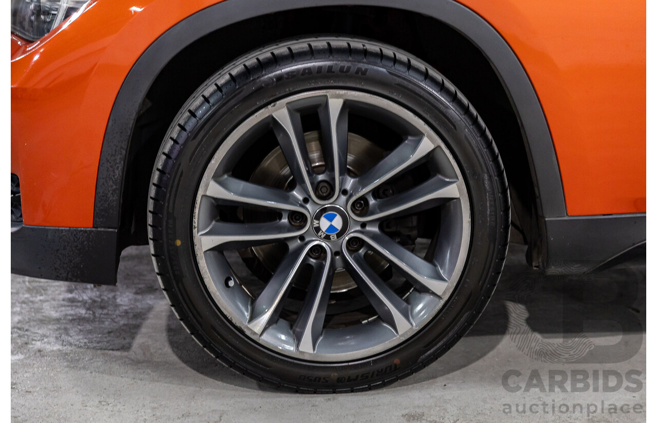 6/2013 BMW X1 Sdrive 18d (RWD) E84 MY13 4d Wagon Valencia Orange Metallic Turbo Diesel 2.0L