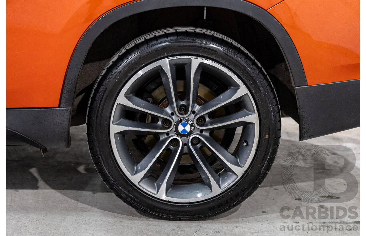 6/2013 BMW X1 Sdrive 18d (RWD) E84 MY13 4d Wagon Valencia Orange Metallic Turbo Diesel 2.0L