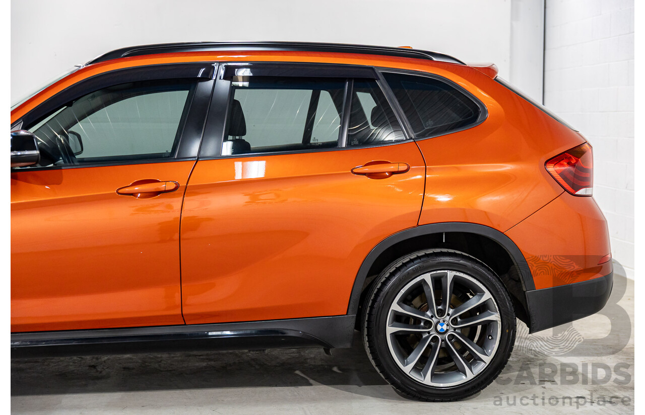6/2013 BMW X1 Sdrive 18d (RWD) E84 MY13 4d Wagon Valencia Orange Metallic Turbo Diesel 2.0L