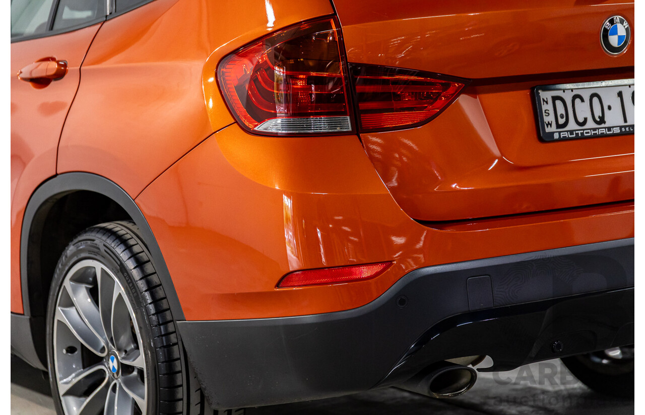 6/2013 BMW X1 Sdrive 18d (RWD) E84 MY13 4d Wagon Valencia Orange Metallic Turbo Diesel 2.0L