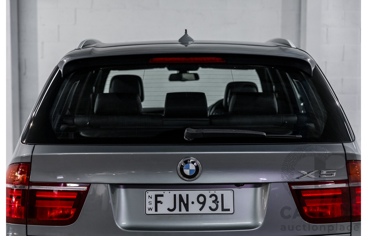 9/2013 BMW X5 Xdrive 30d (AWD) E70 MY12 Upgrade 4d Wagon Space Grey Metallic Turbo Diesel 3.0L