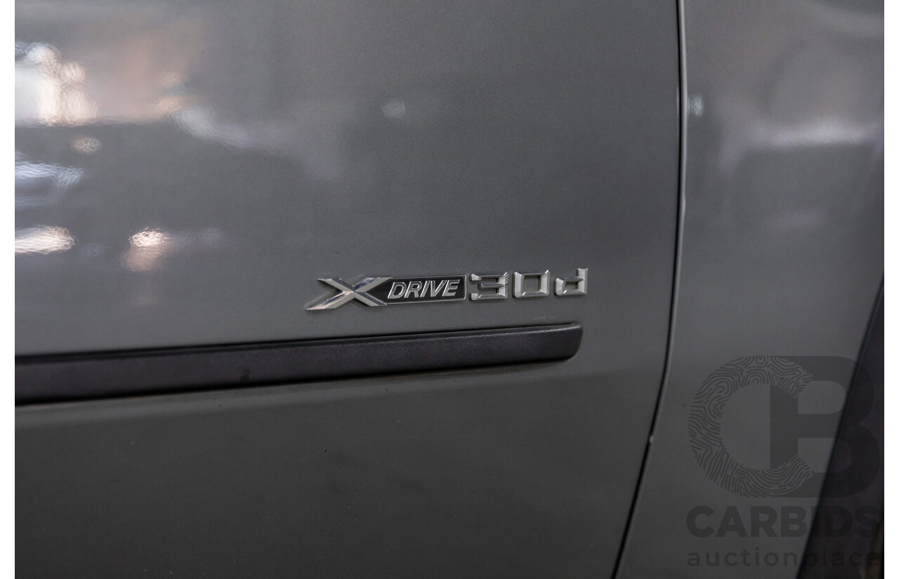 9/2013 BMW X5 Xdrive 30d (AWD) E70 MY12 Upgrade 4d Wagon Space Grey Metallic Turbo Diesel 3.0L
