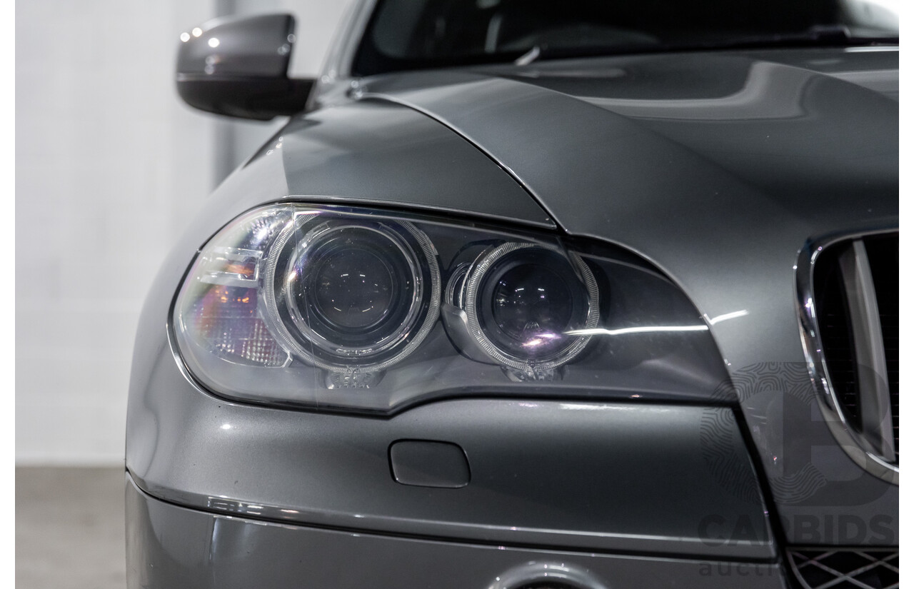 9/2013 BMW X5 Xdrive 30d (AWD) E70 MY12 Upgrade 4d Wagon Space Grey Metallic Turbo Diesel 3.0L