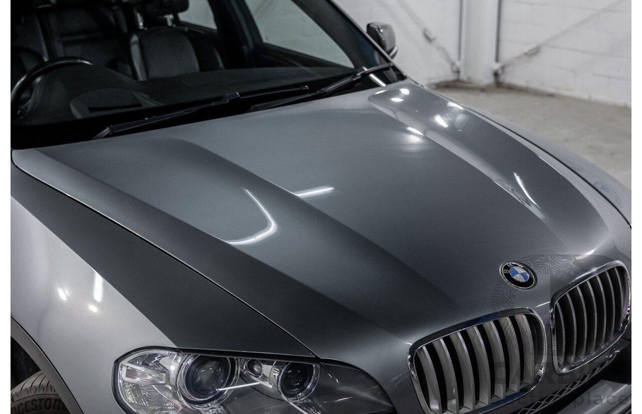 9/2013 BMW X5 Xdrive 30d (AWD) E70 MY12 Upgrade 4d Wagon Space Grey Metallic Turbo Diesel 3.0L