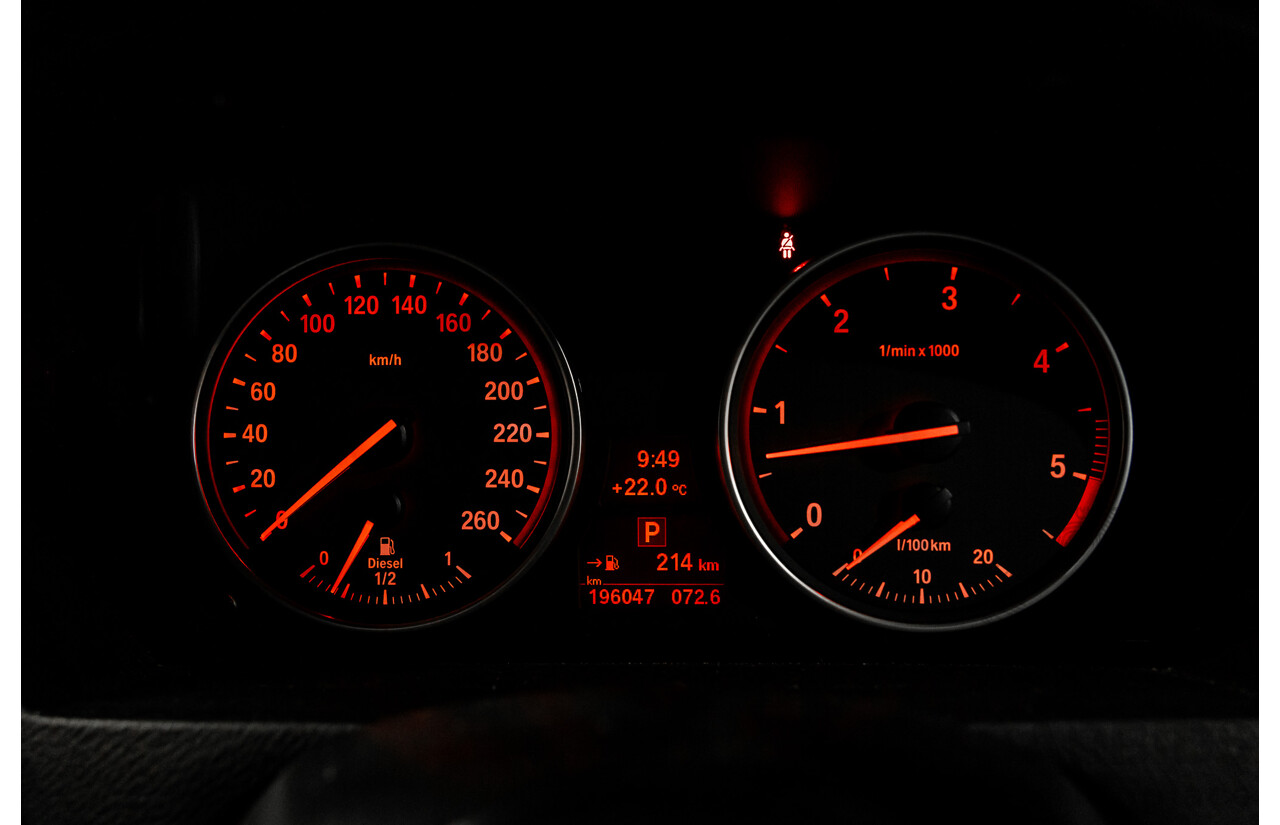 9/2013 BMW X5 Xdrive 30d (AWD) E70 MY12 Upgrade 4d Wagon Space Grey Metallic Turbo Diesel 3.0L