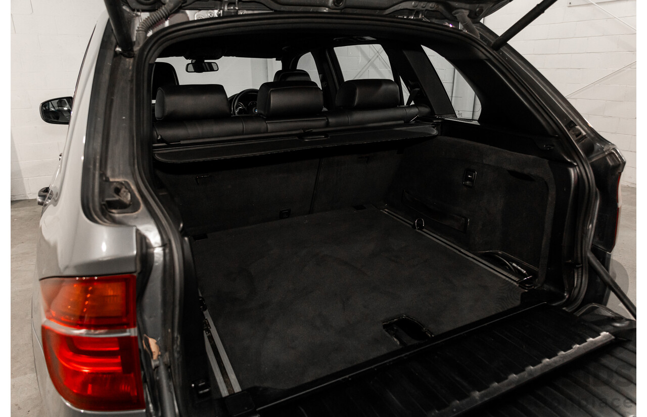 9/2013 BMW X5 Xdrive 30d (AWD) E70 MY12 Upgrade 4d Wagon Space Grey Metallic Turbo Diesel 3.0L