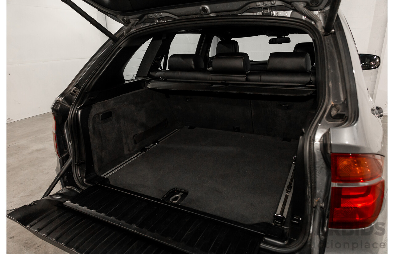 9/2013 BMW X5 Xdrive 30d (AWD) E70 MY12 Upgrade 4d Wagon Space Grey Metallic Turbo Diesel 3.0L
