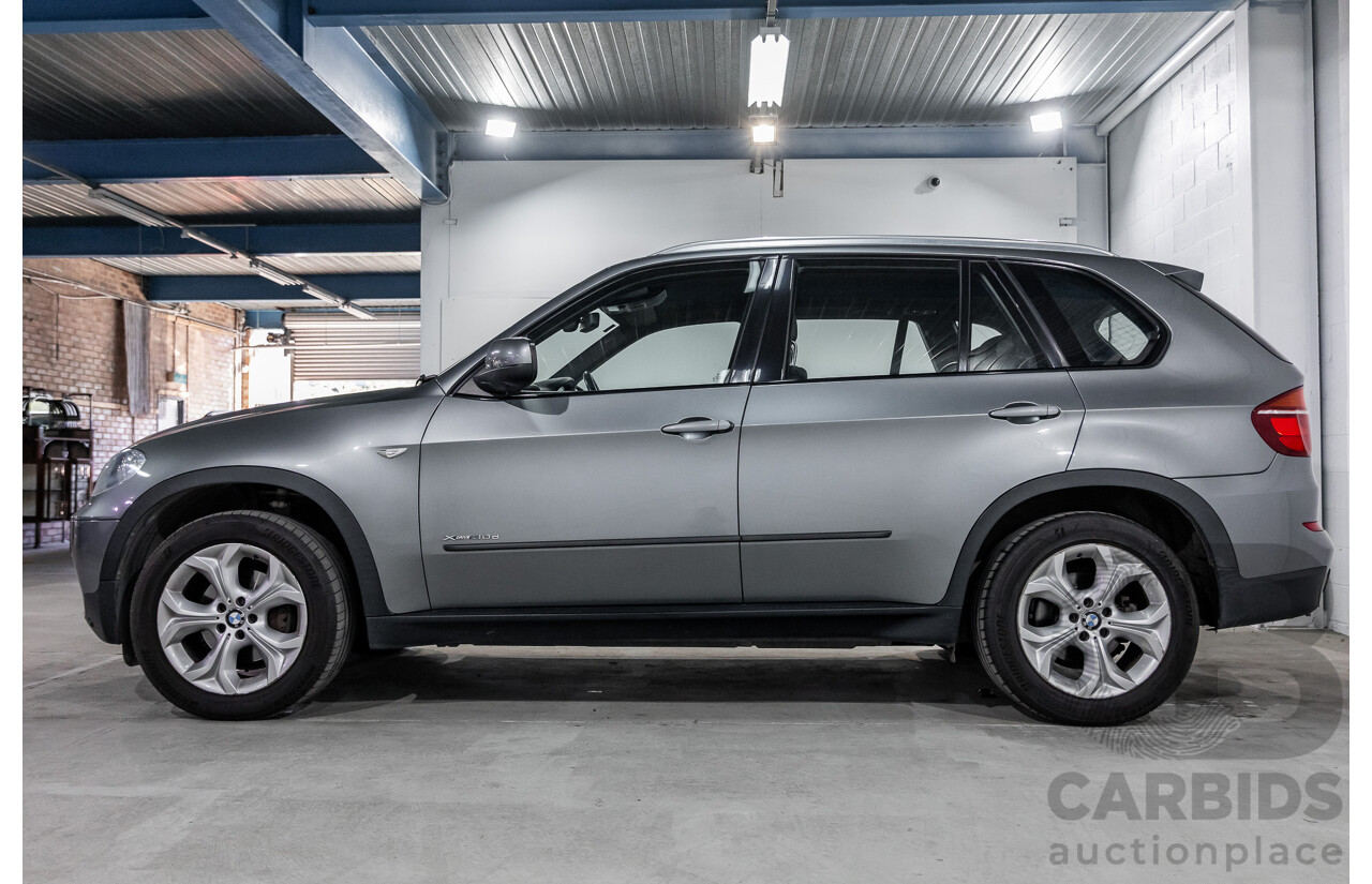 9/2013 BMW X5 Xdrive 30d (AWD) E70 MY12 Upgrade 4d Wagon Space Grey Metallic Turbo Diesel 3.0L