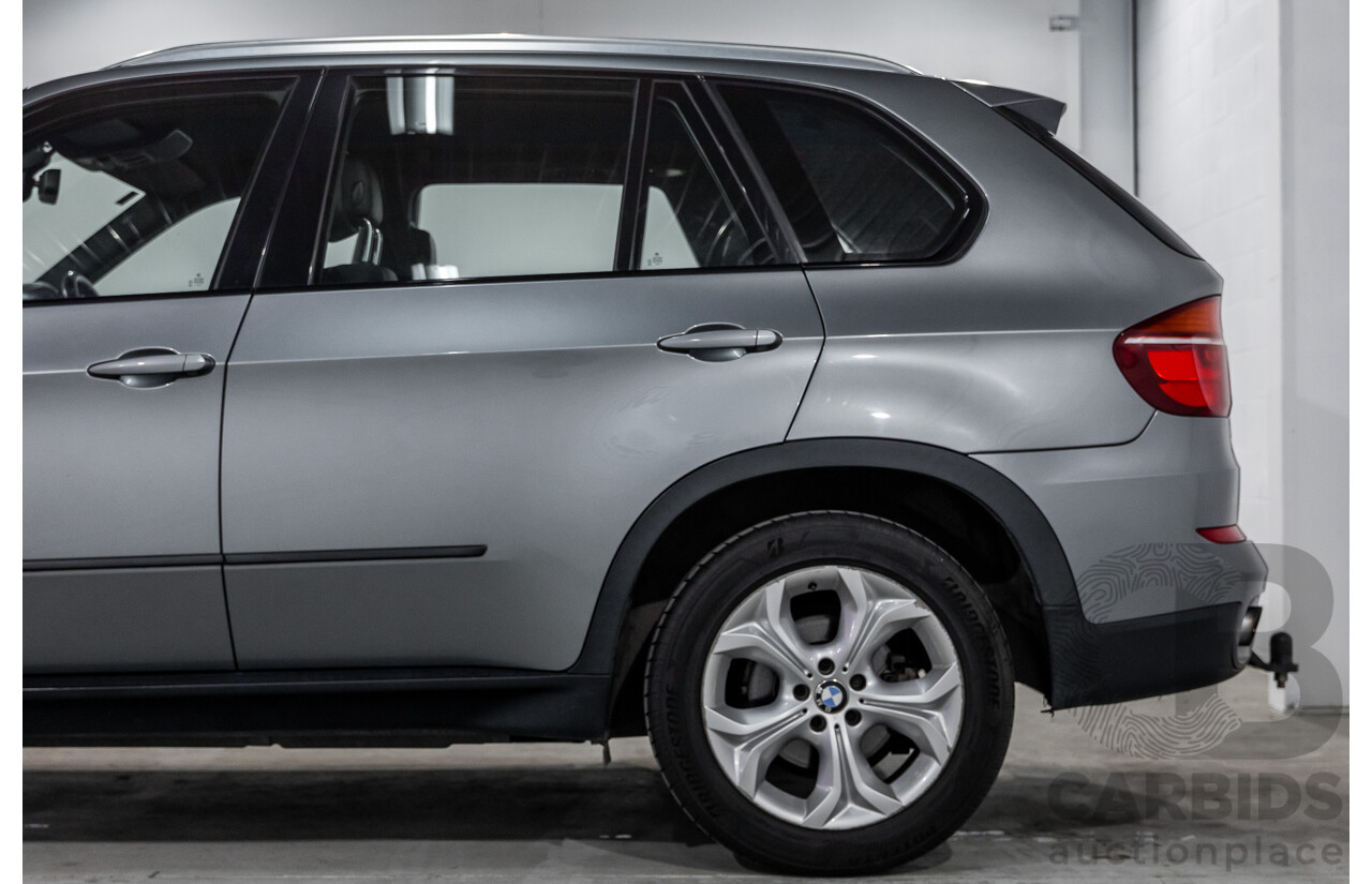 9/2013 BMW X5 Xdrive 30d (AWD) E70 MY12 Upgrade 4d Wagon Space Grey Metallic Turbo Diesel 3.0L