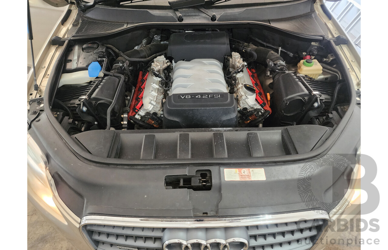 9/2006 Audi Q7 4.2 FSI Quattro  4d Wagon Gold 4.2L