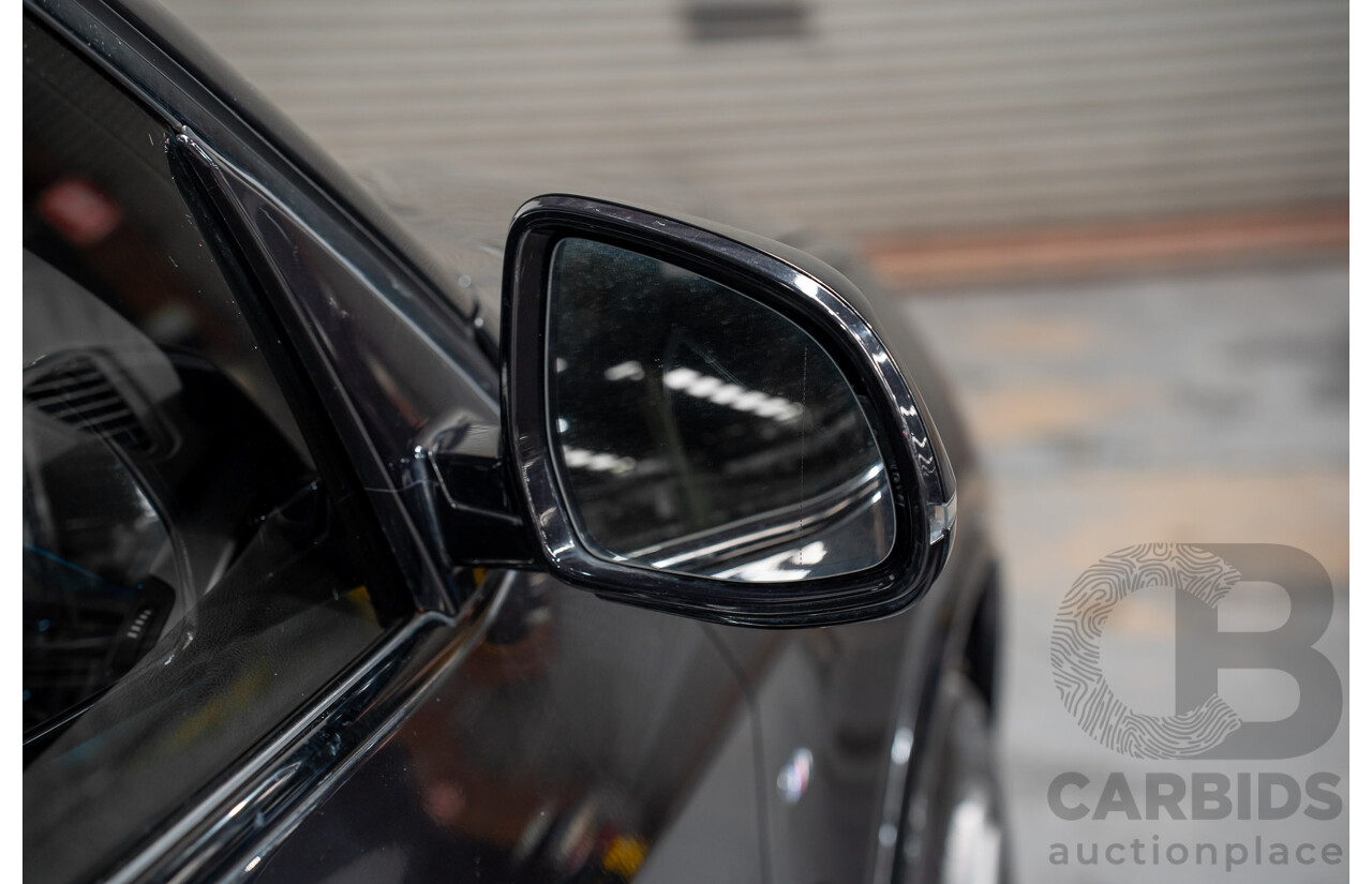 2/2015 BMW X5 Xdrive 30d M-sport F15 MY15 4d Wagon Black 3.0L - 7 Seats