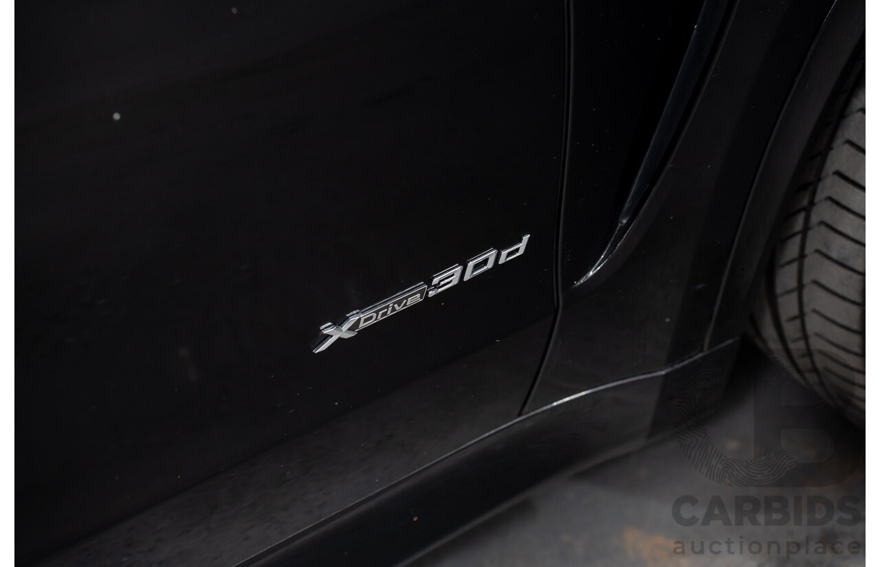 2/2015 BMW X5 Xdrive 30d M-sport F15 MY15 4d Wagon Black 3.0L - 7 Seats