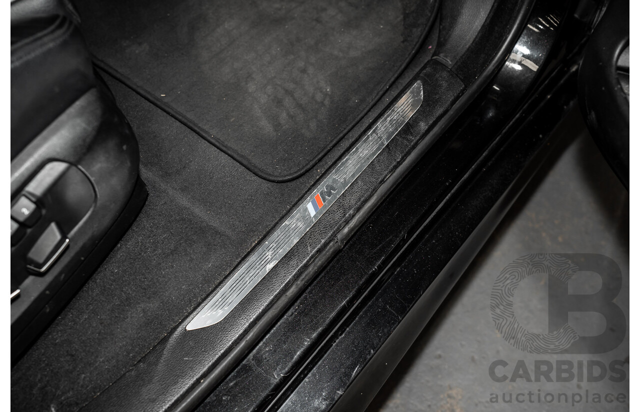 2/2015 BMW X5 Xdrive 30d M-sport F15 MY15 4d Wagon Black 3.0L - 7 Seats