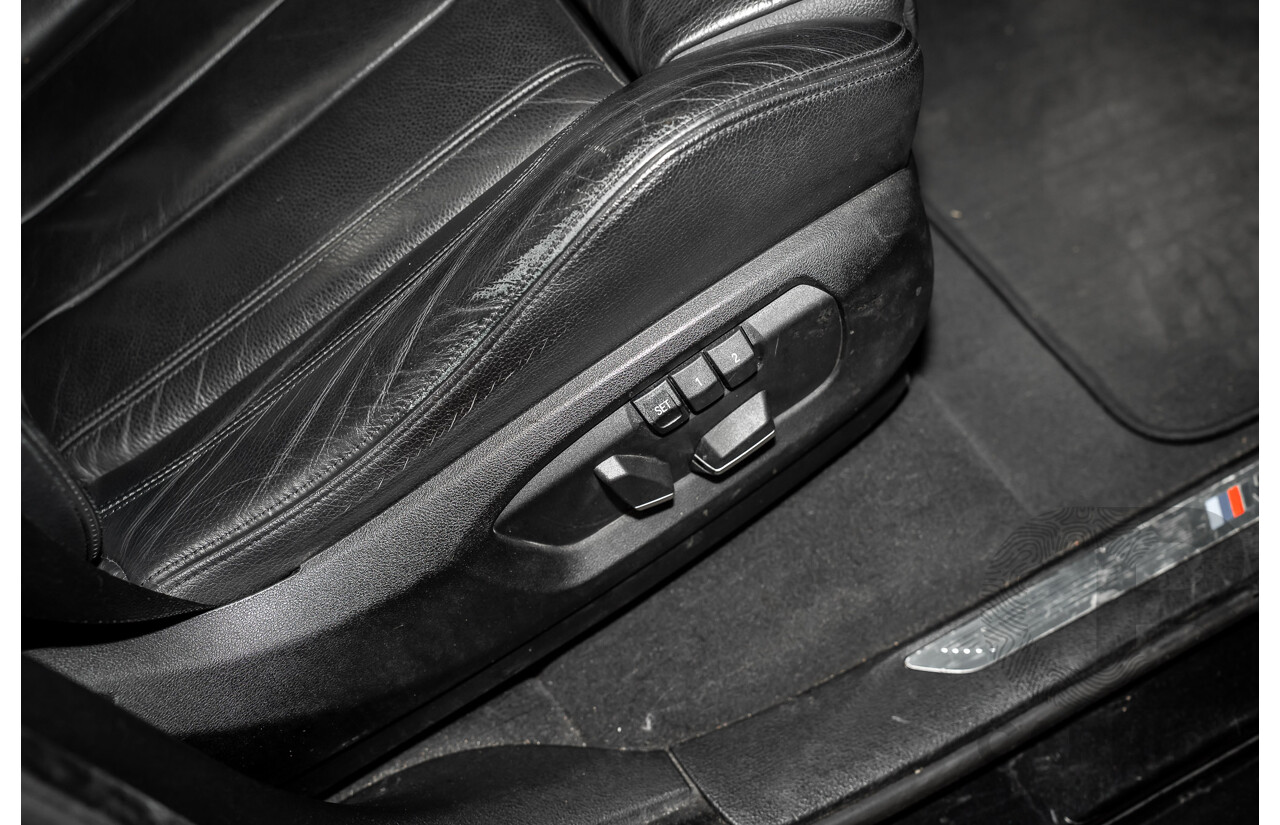 2/2015 BMW X5 Xdrive 30d M-sport F15 MY15 4d Wagon Black 3.0L - 7 Seats