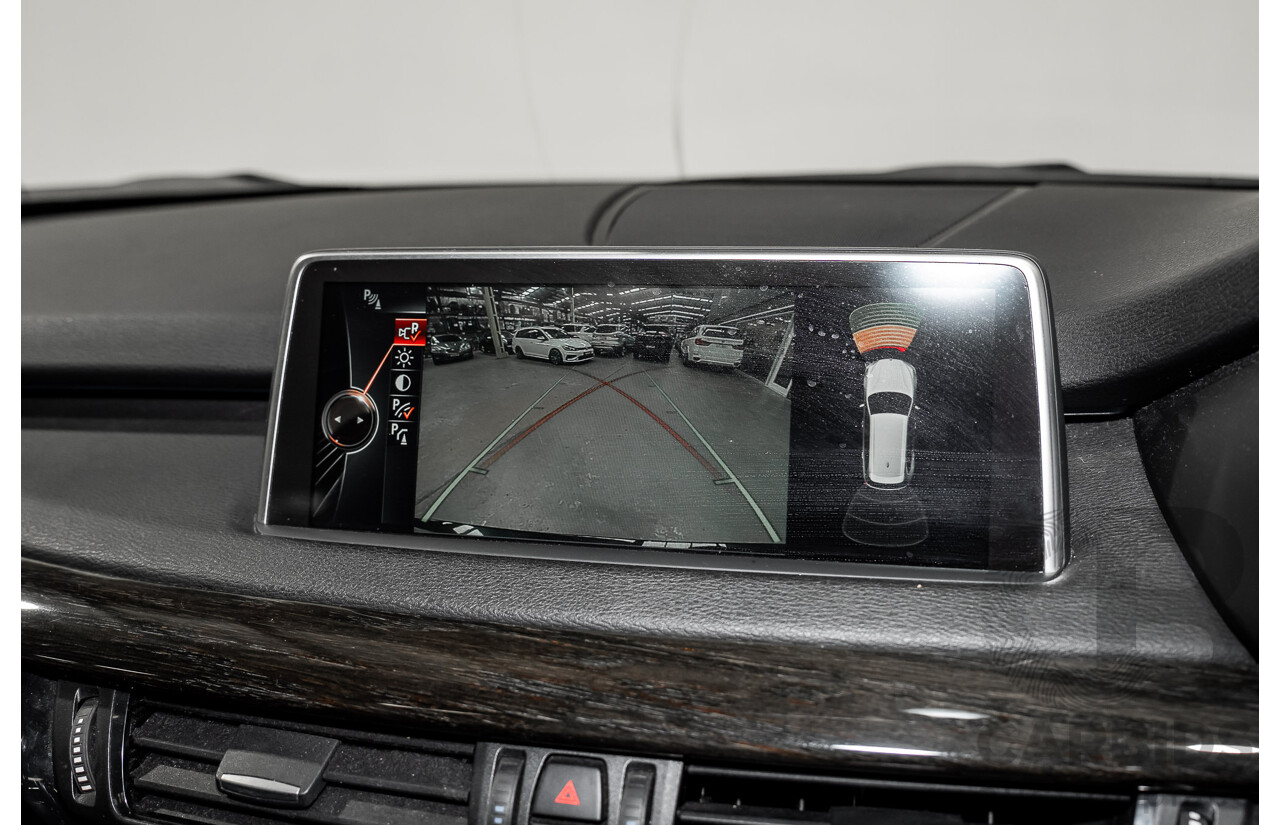 2/2015 BMW X5 Xdrive 30d M-sport F15 MY15 4d Wagon Black 3.0L - 7 Seats