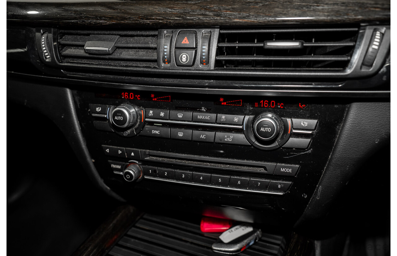 2/2015 BMW X5 Xdrive 30d M-sport F15 MY15 4d Wagon Black 3.0L - 7 Seats