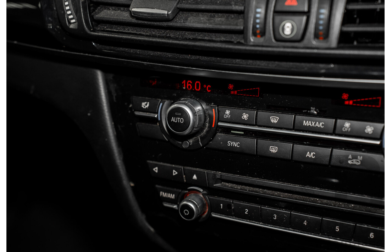 2/2015 BMW X5 Xdrive 30d M-sport F15 MY15 4d Wagon Black 3.0L - 7 Seats