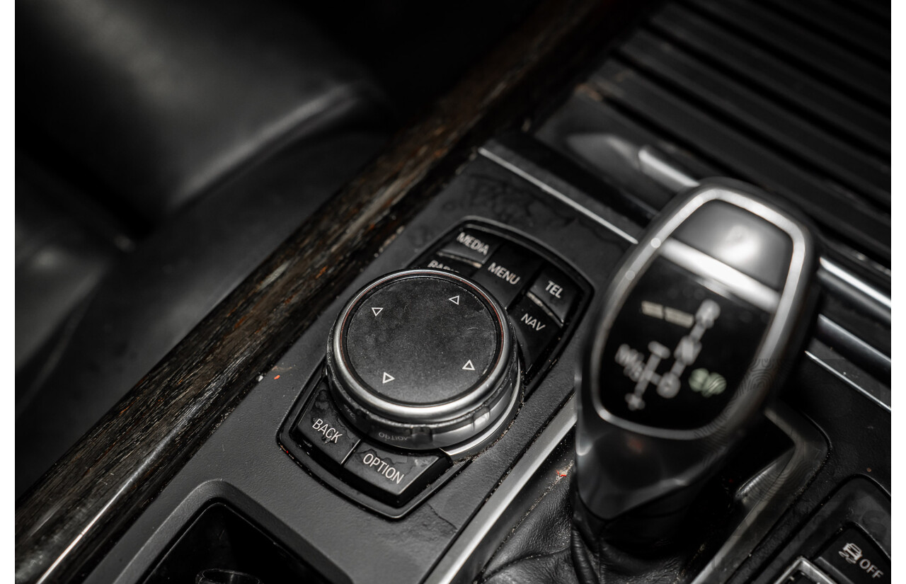 2/2015 BMW X5 Xdrive 30d M-sport F15 MY15 4d Wagon Black 3.0L - 7 Seats