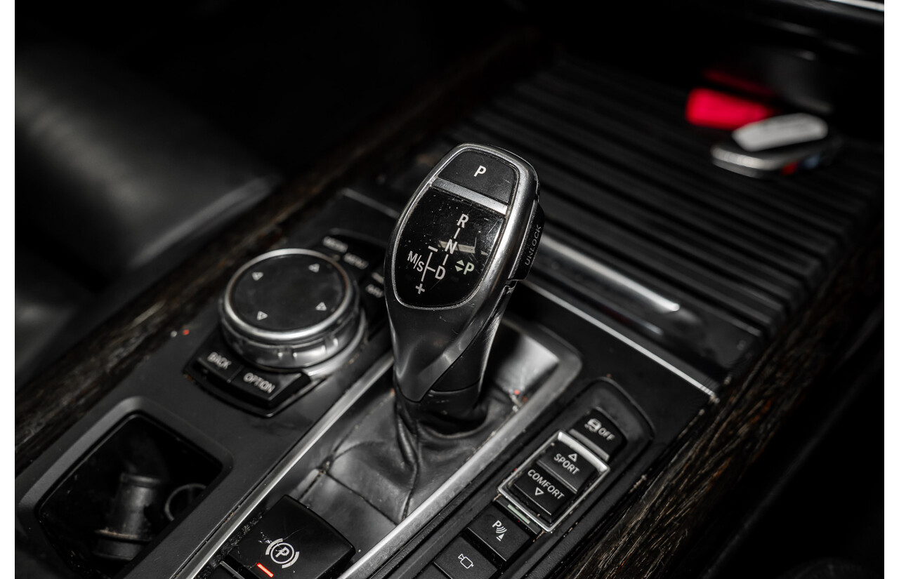 2/2015 BMW X5 Xdrive 30d M-sport F15 MY15 4d Wagon Black 3.0L - 7 Seats