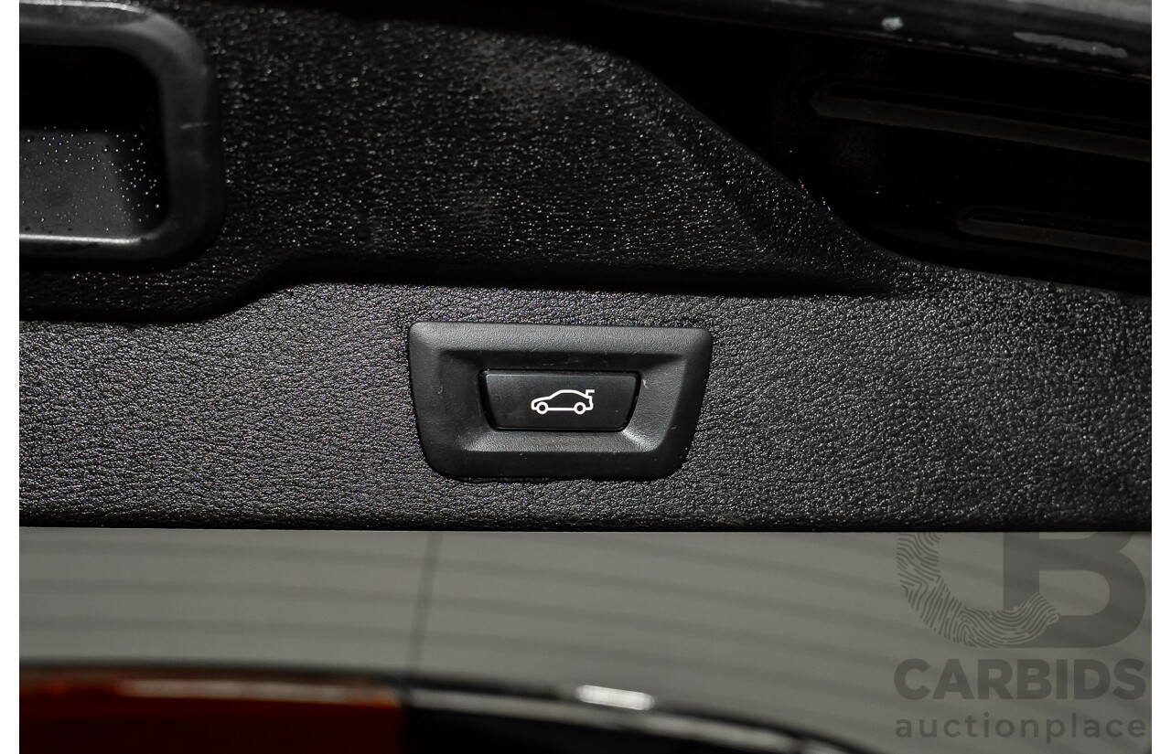 2/2015 BMW X5 Xdrive 30d M-sport F15 MY15 4d Wagon Black 3.0L - 7 Seats