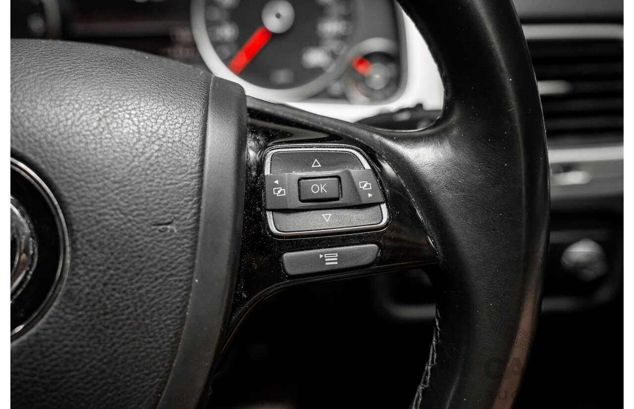 9/2014 Volkswagen Touareg V6 TDI (AWD) 7P MY14 4d Wagon White Turbo Diesel 3.0L